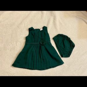 Carters Green 3M Dress